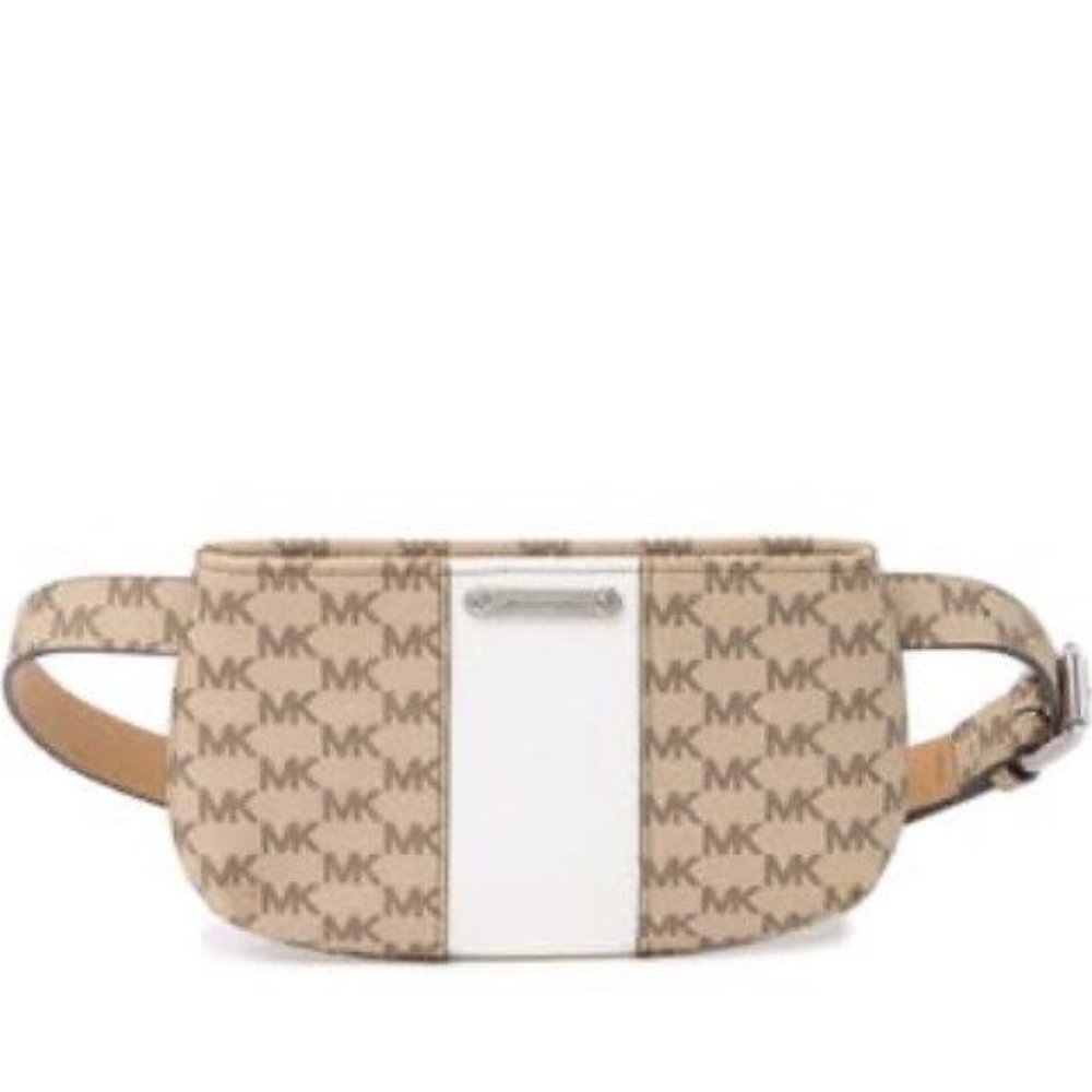 Michael Kors Brown Logo Belt Bag